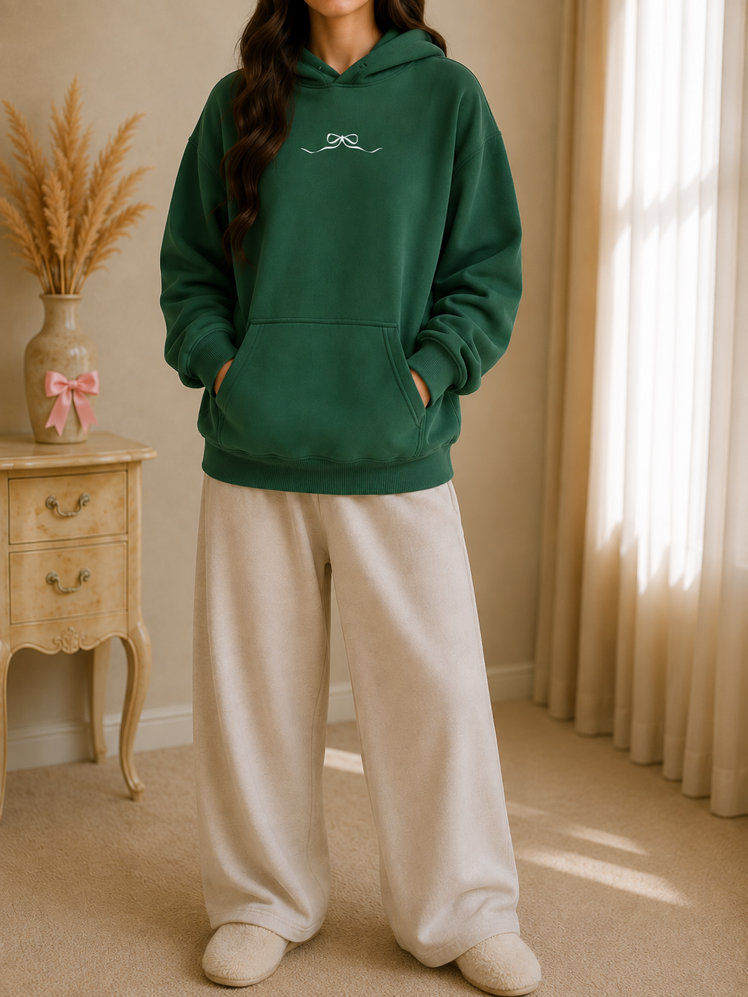 I'm Just a Girl Oversized Hoodie