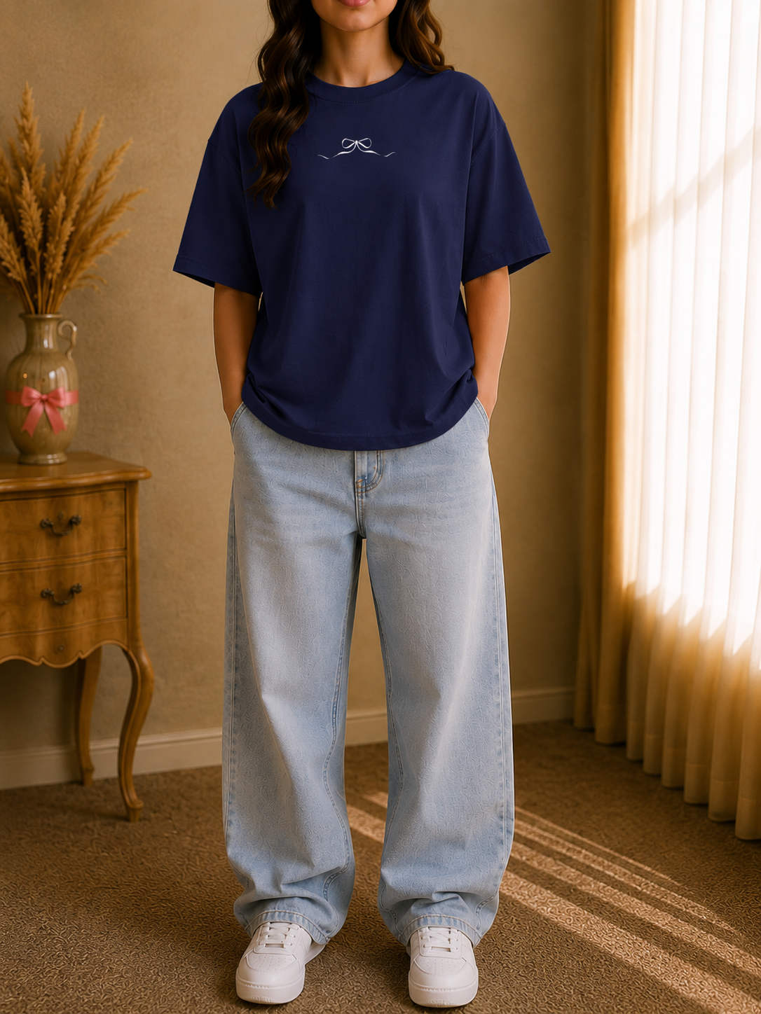 I'm Just a Girl Oversized Tee