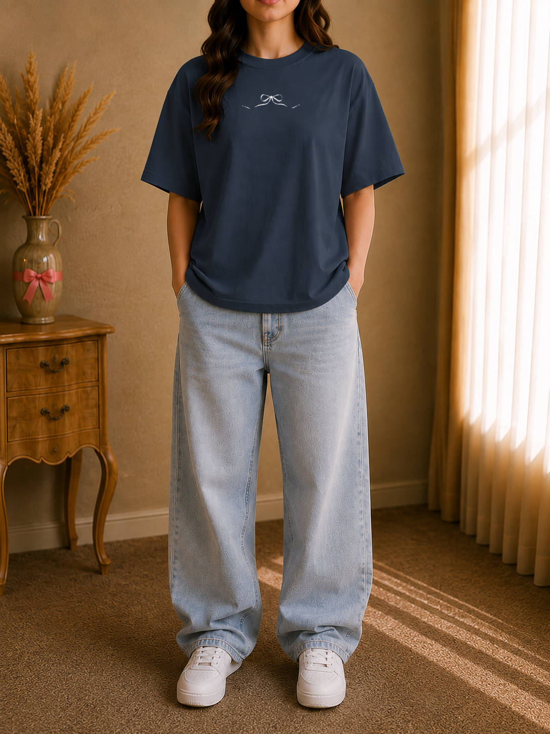 I'm Just a Girl Oversized Tee