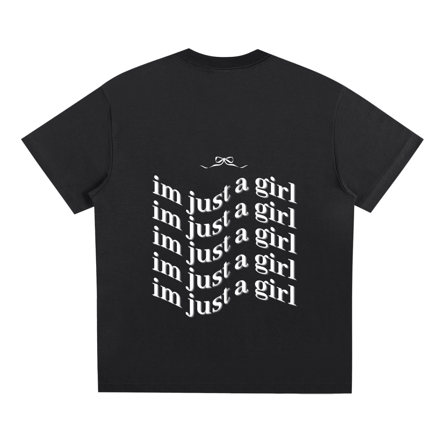 I'm Just a Girl Oversized Tee