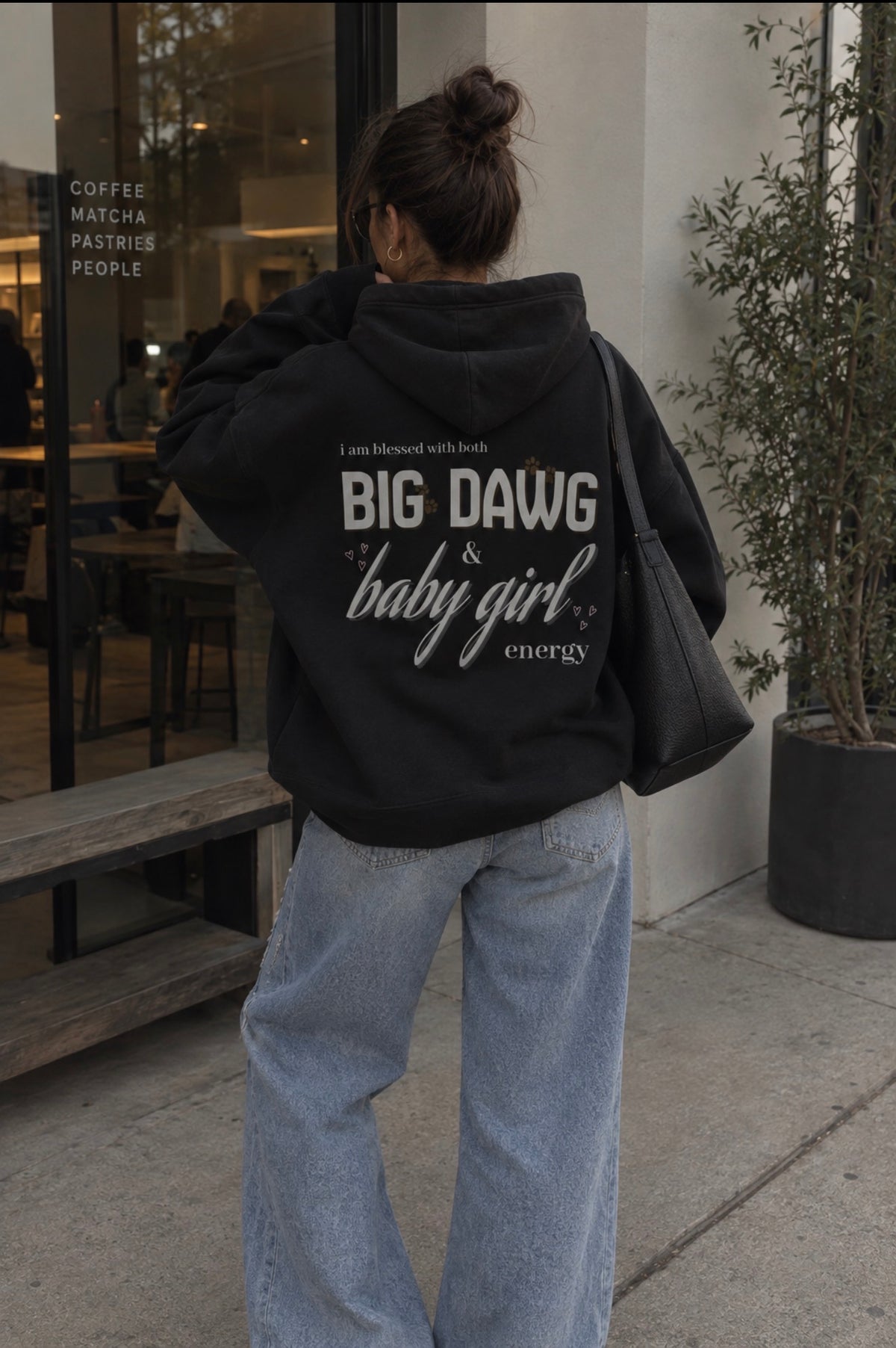 Big Dawg/Baby Girl Hoodie (text version)