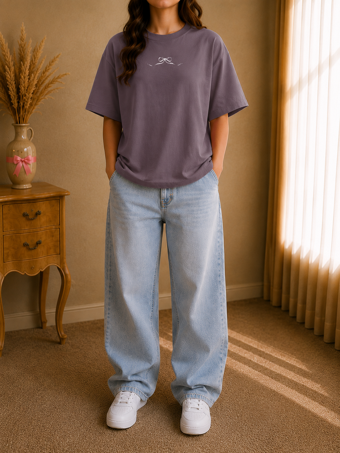 I'm Just a Girl Oversized Tee