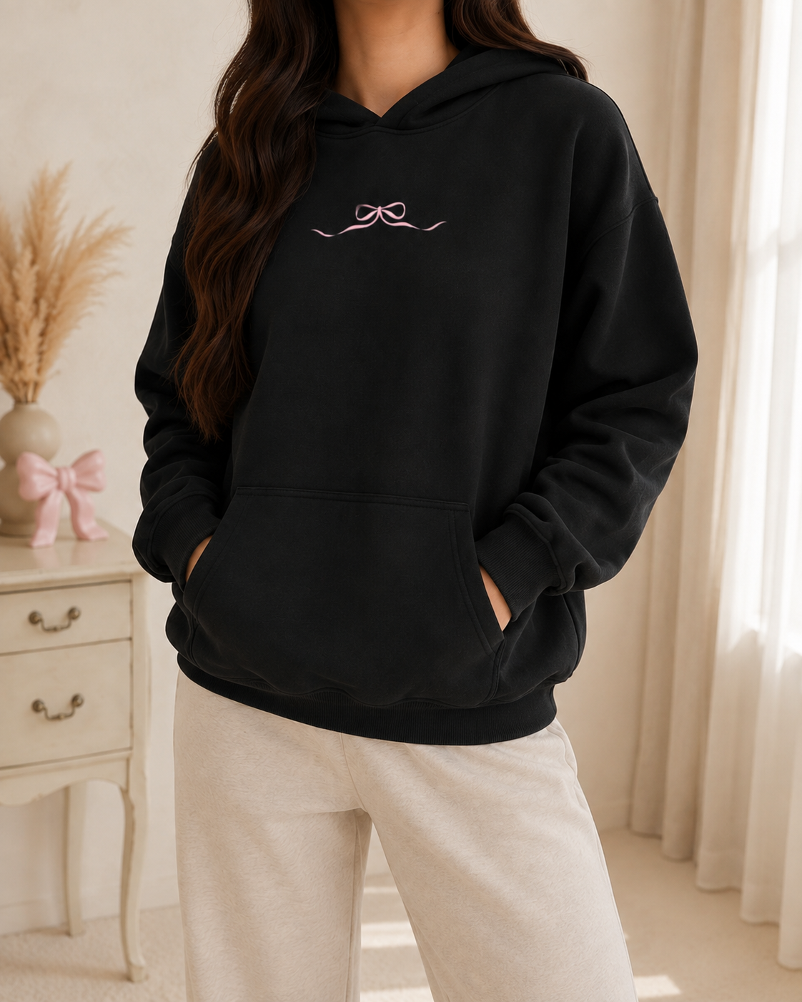I'm Just a Girl Oversized Hoodie
