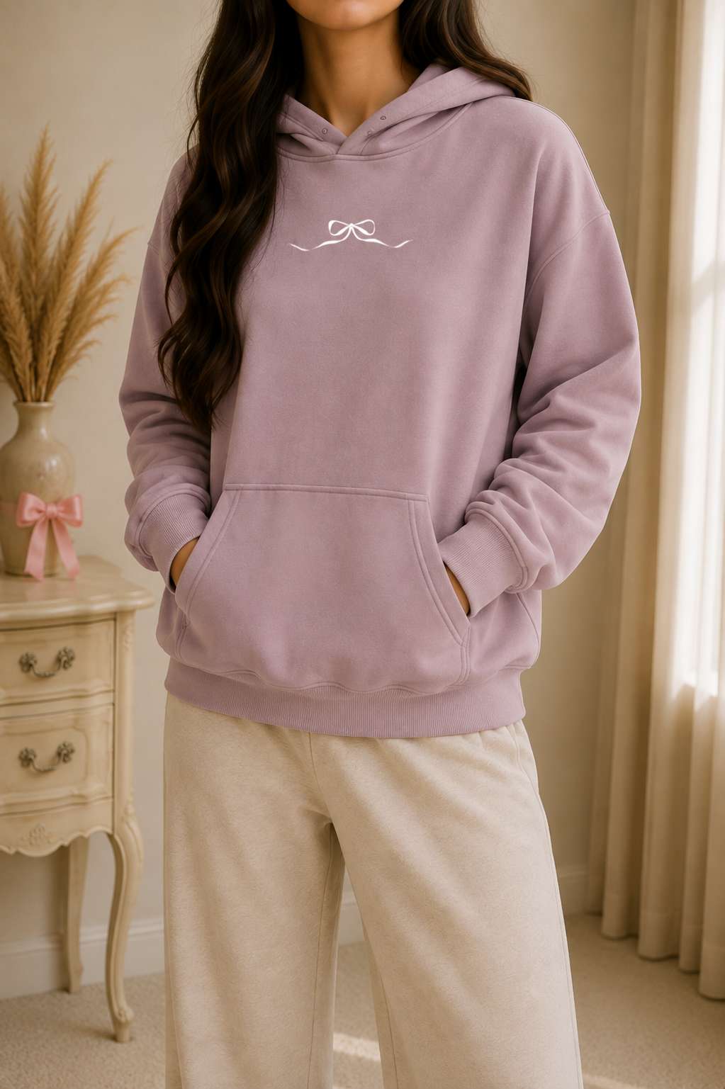 I'm Just a Girl Oversized Hoodie