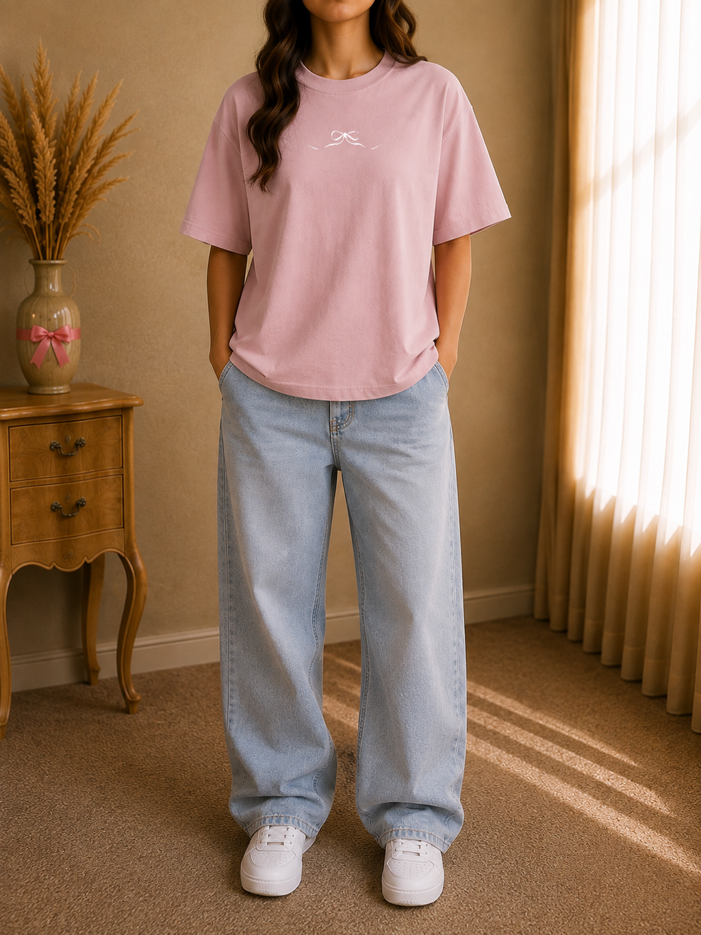 I'm Just a Girl Oversized Tee