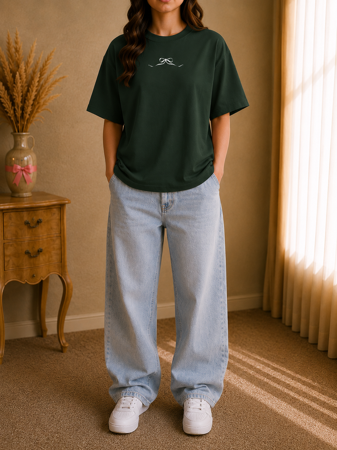 I'm Just a Girl Oversized Tee